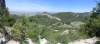 Noch mal ein schöner Panoramablick ins Tal. Das Gebiet heißt übrigens "Dentelles de Montmirail".